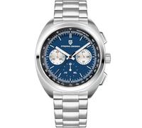LACZ DENTON Pagani DISEÑO PD1782 Relojes para Hombres Cronógrafo Relojes para Hombres Reloj analógico, Hombres Espejo de Zafiro 10Bar Reloj de Pulsera a Prueba de Agua