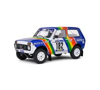 Solido 1:18 Lada NIVA White #182 JABOUILLE/SARDOU París-Dakar 1984