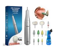 LadaBe Máquina pulidora USB, corrección de bordes y pulido después de la reparación, limpiadora, con 9 cabezales de pulido.