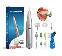 LadaBe Máquina pulidora USB, corrección de bordes y pulido después de la reparación, limpiadora, con 9 cabezales de pulido.