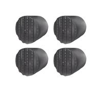 Ladder Feet Covers - 4 Pieces Non-Slip Mats, Heavy-Duty Anti-Vibration Foot Stabilizers, Durable Protective End Pads | Safety Accessories For Home, Gutter Cleaning, Indoor, Outdoor, Workshop Use