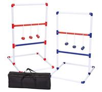 Ladder Toss® | Juego de Puntería para Adultos | 2 Escaleras + 6 Bolas + 1 Funda Protectora | Juego de Lanzamiento | Juego Exterior al Aire Libre | Pelotas de Golf | OriginalCorner®