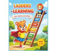 Ladders to Learning: First Words Adventure: An Early Words Workbook for Kids Ages 4-6