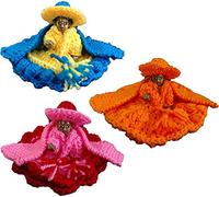 Laddu Gopal - Vestido de invierno (3 unidades), diseño de Laddu Gopal, Krishna Ji, Thakur ji, Kanha Ji