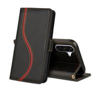 laddutoi Funda para Samsung Galaxy A36 5G, Cuero PU Funda Flip con Ranuras para Tarjetas & Soporte Plegable, Protección Antichoc Case Libro Tipo Carcasa para Samsung A36 5G, Negro