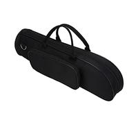 LADE Mochila Gruesa de Tela Oxford para Trompeta, Estuche para Trompeta con Cinturón para el Hombro para Instrumentos Musicales (BLACK)