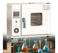 LADECNERHT Horno Silencioso De Laboratorio, Estufa De Laboratorio, Pantalla Digital Inteligente, Precisión ±1°c, Controlador Pid De Temperatura, para Pruebas De Alta Temperatura 43L