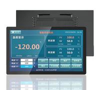 LADECNERHT Panel Pc Industrial Integrado con Pantalla Táctil Capacitiva De 10 Puntos, Ordenador Todo En Uno Ip65 para Fábricas Y Quioscos, Windows 10 13.3inch-i5-8250U(8GRAM+256GSSD)