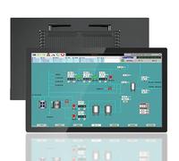 LADECNERHT Panel Pc Industrial Integrado con Pantalla Táctil De 10 Puntos, Ordenador Todo En Uno Ip65 para Oficinas, Automatización, Quioscos, Windows 10 15inch-i5-8250U(8GRAM+256GSSD)
