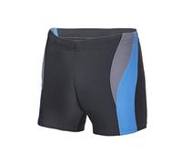 Ladeheid Bañador corto para hombre, calzoncillos tipo bóxer para hombre, para la playa y la piscina, cómodo y cómodo, LA40-255, Graphite/Gris/Azul, 7XL