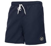 Ladeheid Bañador Hombre, Short de Natación con Secado Rápido, Forro de Malla Interior, Pantalón Corto con Bolsillos Laterales y Traseros, Cintura Elástica Ajustable LA40-129 (Azul Marino/Azul, S)