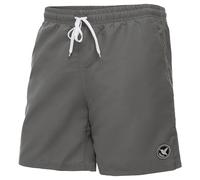 Ladeheid Bañador Hombre, Short de Natación con Secado Rápido, Forro de Malla Interior, Pantalón Corto con Bolsillos Laterales y Traseros, Cintura Elástica Ajustable LA40-129 (Gris, S)