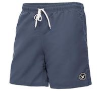 Ladeheid Bañador Hombre, Short de Natación con Secado Rápido, Forro de Malla Interior, Pantalón Corto con Bolsillos Laterales y Traseros, Cintura Elástica Ajustable LA40-129 (Jeans Oscuro, XL)