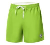 Ladeheid Bañador Hombre Short Deportivo de Baño con Forro Interior de Malla, Secado Rápido, Cintura con Cordón y Bolsillos, Cómodo para Playa, Piscina o Gimnasio LA40-198 (Verde Claro, 3XL)