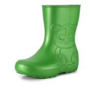 Ladeheid Botas de Agua para Niños en EVA Botas de lluvia impermeables Zapatos de Niña y Niño Calzado de goma infantil Unisexo LA-CA-10 (Verde Esmeralda, 28/29 EU)