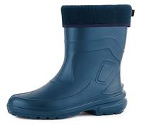 Ladeheid Botas de Agua Termicas en EVA Unisex Niños LA-800-2017 (Metal Azul/Marino, 36 EU)