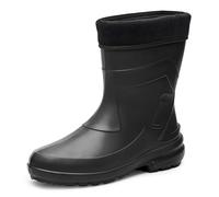 Ladeheid Botas de Agua Termicas en EVA Unisex Niños LA-800-2017 (Negro/Negro, 38 EU)