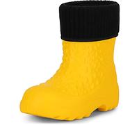 Ladeheid Botas de Agua Termicas en EVA Unisexo Niños Niñas LADW007 (Amarillo 1032, 32/33 EU)