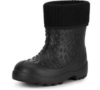 Ladeheid Botas de Agua Termicas en EVA Unisexo Niños Niñas LADW007 (Negro, 28/29 EU)
