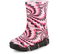 Ladeheid Botas de Agua Zapatos de Seguridad Calzado Unisex Niños Niñas SwkBW2021 (Patrón-54, 35/36 EU)