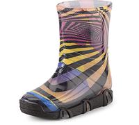 Ladeheid Botas de Agua Zapatos de Seguridad Calzado Unisex Niños Niñas SwkBW2021 (Patrón-55, 35/36 EU)