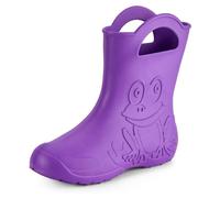 Ladeheid Botas de Goma en EVA para Mujer Botas Resistentes al Agua Impermeables Zapatos de Lluvia para Mujeres Women Rainboots LA-CA-09 (Lilla, 38/39 EU)