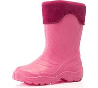 Ladeheid Botas de goma térmicas Eva para niños, ligeras, forradas LA-861, Rosa1025 Rosa, 34/35 EU