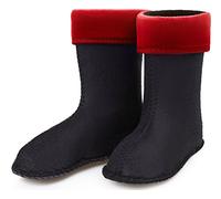 Ladeheid Calcetines Termicos EVA Botas de Agua Unisexo Niños Niñas KL045 (Rojo, 34 EU)