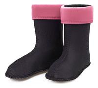 Ladeheid Calcetines Termicos EVA Botas de Agua Unisexo Niños Niñas KL045 (Rosa Claro, 32 EU)