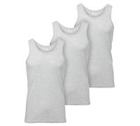 Ladeheid Camiseta Interior Hombre Sin Mangas Algodon Camiseta Tirantes Hombre, Unidades LA40-258 (Melange Gris, 3XL)