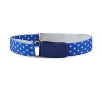 Ladeheid Cinturón Elástico para Niños 0-15 Años 32-90 cm P15 (Azul/Estrellas, 1-6 Años)