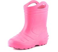 Ladeheid EVA Botas de Agua Unisexo Niños Niñas KL051 (Rosa Claro, 35 EU)