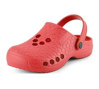 Ladeheid EVA Zuecos Clog Mules Zapatos Unisexo Adulto LADW008 (Rojo1841, 41 EU)