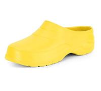 Ladeheid EVA Zuecos Clog Zapatos Unisexo Adulto KL037 (Amarillo1, 45 EU)
