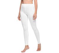 Ladeheid Leggins Largos Mallas Deportivas Mujer LA40-133 (Blanco, XL)