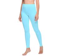 Ladeheid Leggins Largos Mallas Deportivas Mujer LA40-133 (Turquesa, XXL)