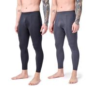 Ladeheid Leggins Térmicos para Invierno Calzonzillos Pantalón Térmico para Hombre Mallas Deportivas Leggings Sin Costuras Snowboard Esquís LA40-260