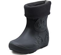 Ladeheid Niños Peso Pluma Botas de Goma Termo z Forro LA-CA-249 (Carbone, 32/33 EU)