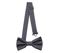 Ladeheid Pajarita para niños - Preatada, banda ajustable, diseño mate, ideal para bodas, cumpleaños, inicio escolar - Resistente y elegante BKM (10cm x 5cm, Negro)