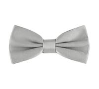 Ladeheid Pajarita Unisexo Niños MJ (10cm x 5cm, Plata)