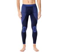 Ladeheid Pantalon Termico Hombre - Leggins y Mallas Running Hombre, Calzoncillos Térmicos Largos y Transpirables, Ropa Interior Térmica para el Frío LAGI002 (Negro/Azul Marino, L)