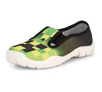 Ladeheid Zapatillas Zapatos Calzado Niño LARW006 (Negro Verde Amarillo, 27 EU)