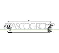 Ladeluftkühler EISENFELS Intercooler 46/51mm para Dacia Duster