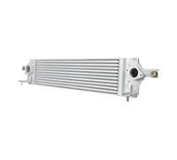 Ladeluftkühler HELLA 655 mm 158 mm Alu aletas soldadas para u.a. NISSAN X-TRAIL