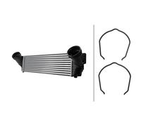Ladeluftkühler HELLA Aletas Soldadas Aluminio 524 x 158 mm para BMW X5