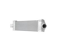 Ladeluftkühler HELLA Alu 398 mm - 143 mm - Rippen soldadas für u.a. FORD TRANSIT