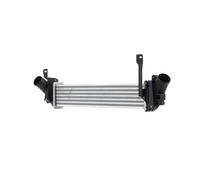 Ladeluftkühler HELLA Alu 525x100mm aletas soldadas para u.a. NISSAN KUBISTAR