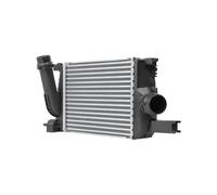 Ladeluftkühler Hella Aluminio 257-223 mm Aletas Soldadas Para Renault Clio