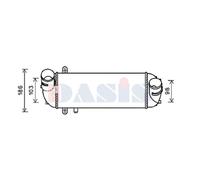 Ladeluftkühler Intercooler EISENFELS para KIA Sorento II XM 527005N 55