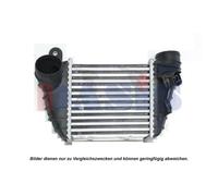 Ladeluftkühler Intercooler Ladeluft para Audi TT 8N3 8N9 183x162x85